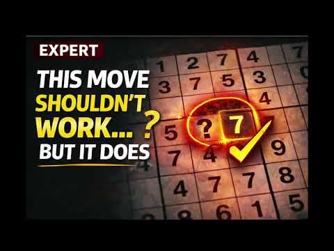 This Move Shouldn’t Work… But It Does | Expert Sudoku Step by Step