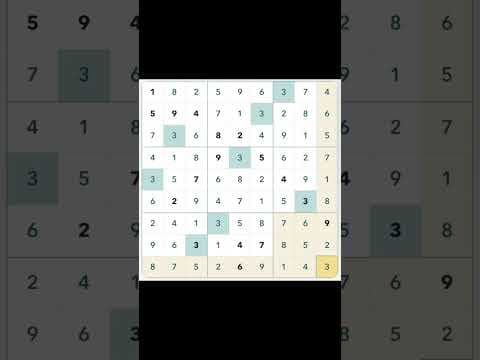 Hardest SUDOKU EVER! #17numberssudoku #expertsudoku #puzzle