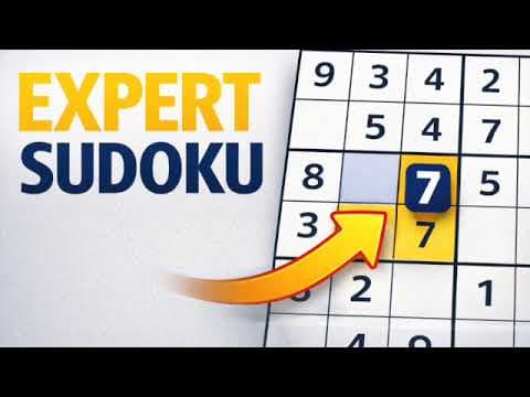 How to Solve an Expert Sudoku. Step by Step in 53 Moves