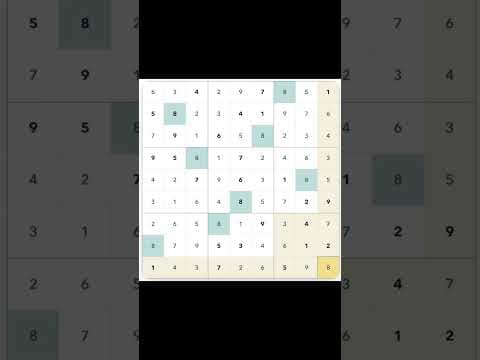 Learn and become a SUDOKU EXPERT #expertsudoku  #puzzle  #sudoku  #games